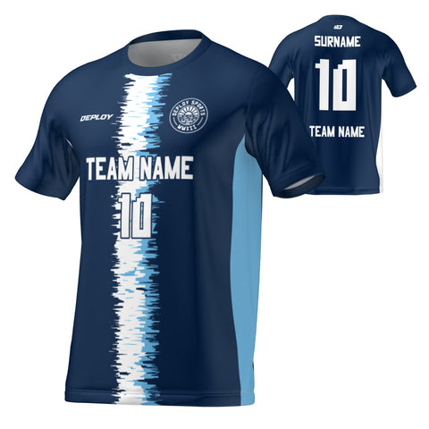 Flight Jersey Static Stripe - Navy