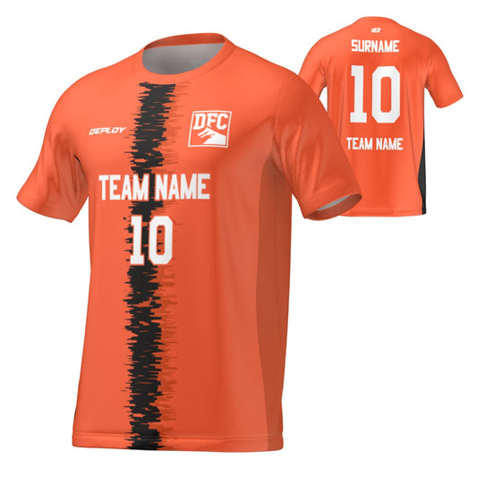 Flight Jersey Static Stripe - Orange
