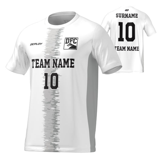 Flight Jersey Static Stripe - White