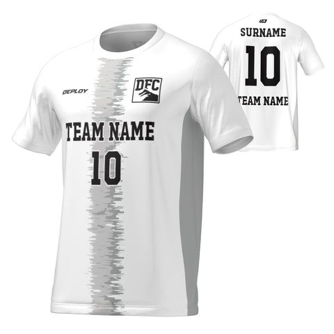 Flight Jersey Static Stripe - White