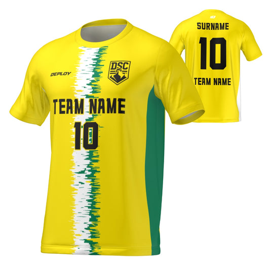 Flight Jersey Static Stripe - Yellow