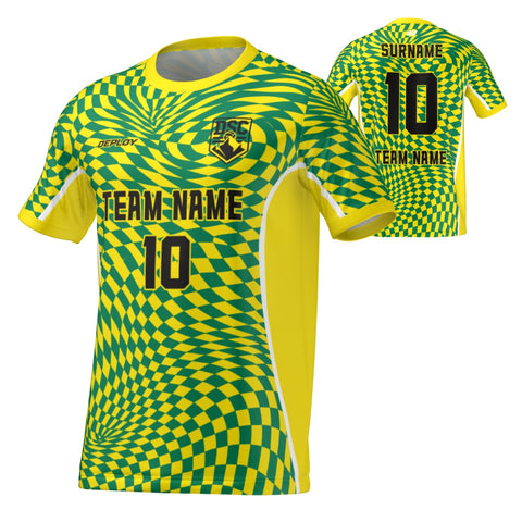Flight Jersey Warped - Yellow