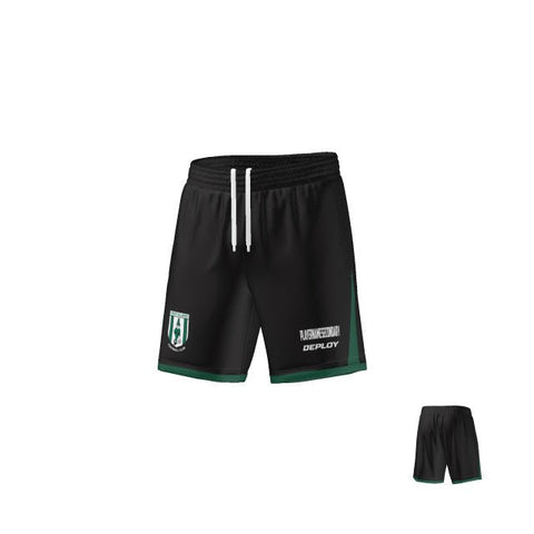 FOREST KILLARNEY FC - COACHES SHORTS - BLACK Deploy Football