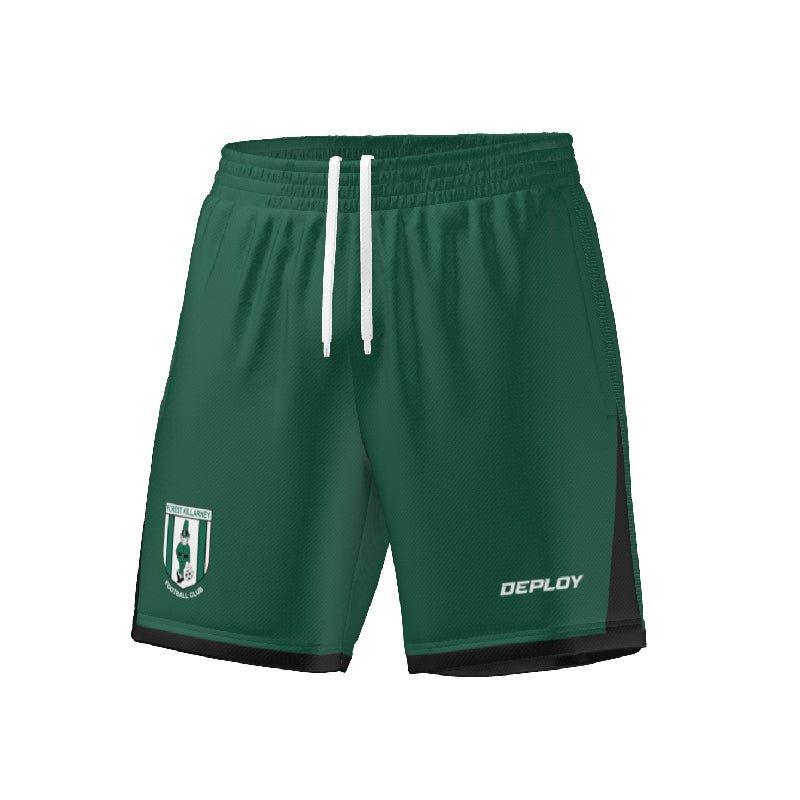 FOREST KILLARNEY FC - COACHES SHORTS - GREEN Deploy Football