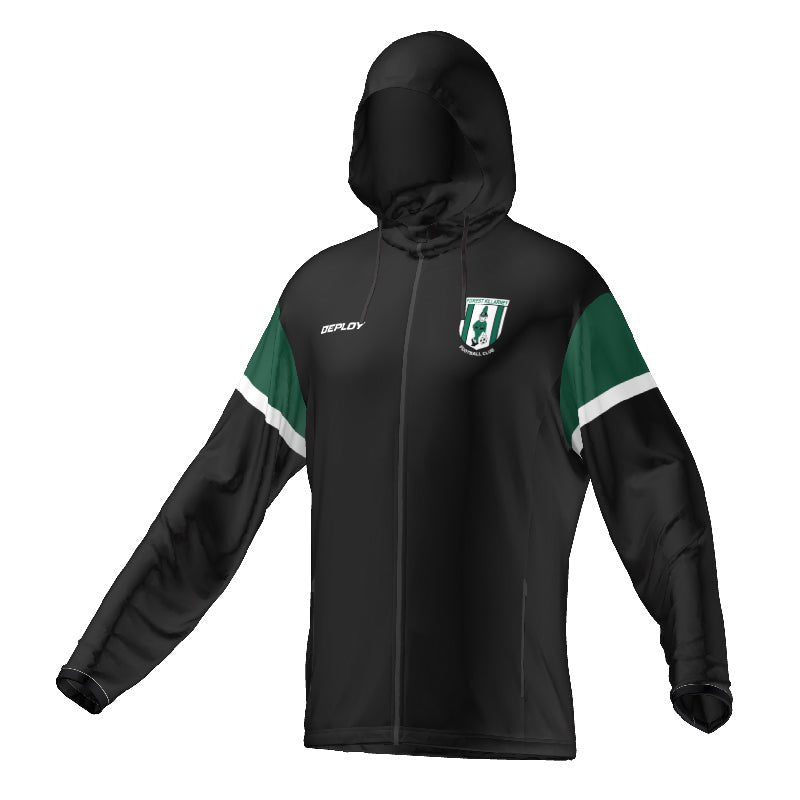 FOREST KILLARNEY FC - QUICK BREAK JACKET - BLACK Deploy Football