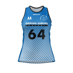 Garden Suburb FC - Womens Tank Top Deploy Football