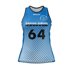 Garden Suburb FC - Womens Tank Top Deploy Football