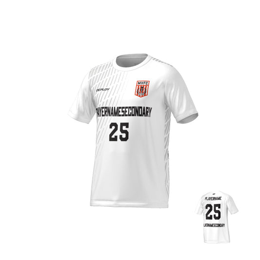 Moss Vale FC - Flight Jersey Gradient - White