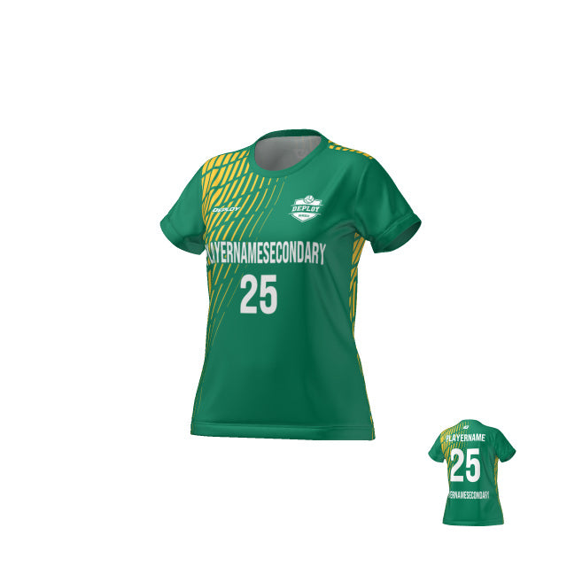 Flight Jersey Womens Gradient - Green
