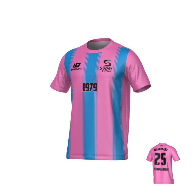 SUPER FUTSAL - PILLARS - PINK & SKY BLUE