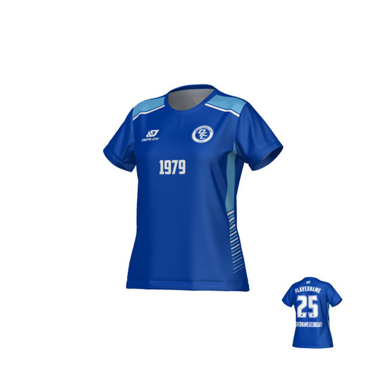 Apex Womens Jersey - Royal Blue & Sky Blue