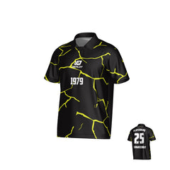 DUBBO 6s SUMMER - CRACKS FLURO YELLOW