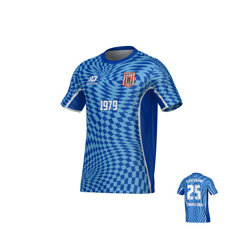 MOSS VALE FC SUMMER - VORTEX - BLUE