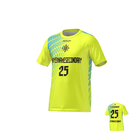 Flight Jersey Gradient - Neon Yellow