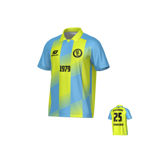 Vector Collared Jersey - Neon Yellow