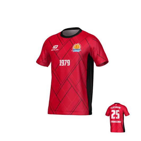 SUTHERLAND SHIRE FA SUMMER - PLAID - RED