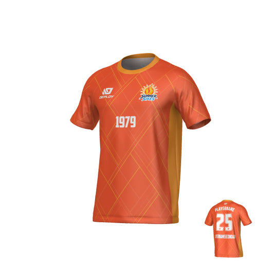 SUTHERLAND SHIRE FA SUMMER - PLAID - ORANGE
