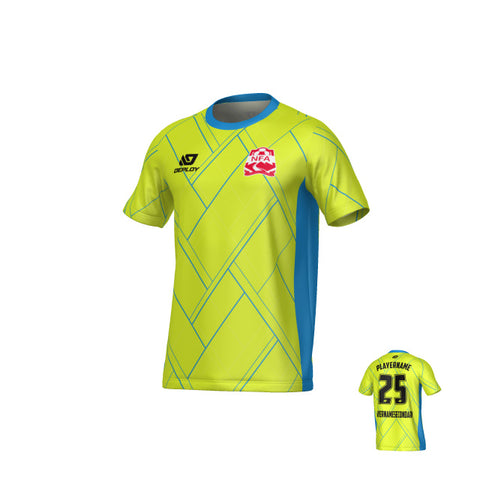 NEPEAN FA SUMMER - PLAID - NEON YELLOW