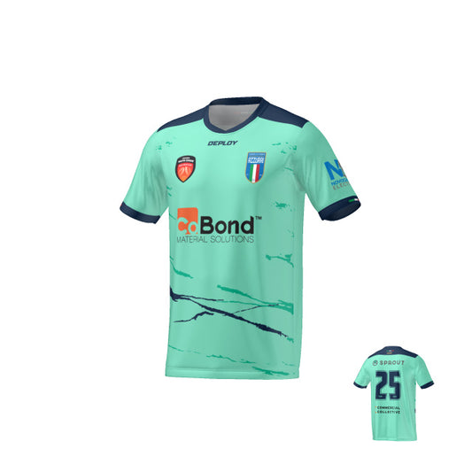 Charlestown Azzurri FC - 2025 Training/Away Jersey - Unisex Cut - Girls PYL