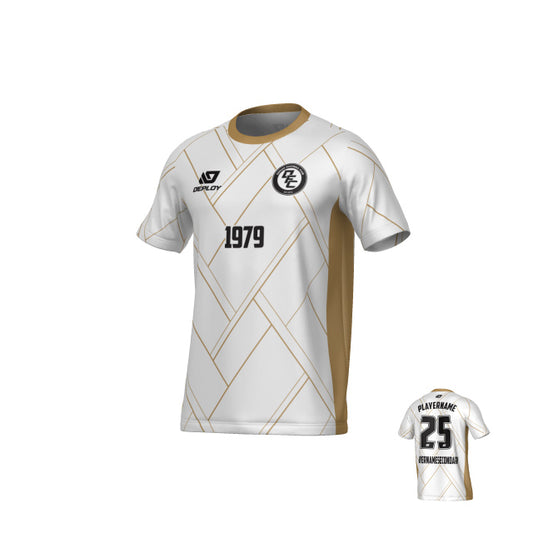 Plaid Jersey - White