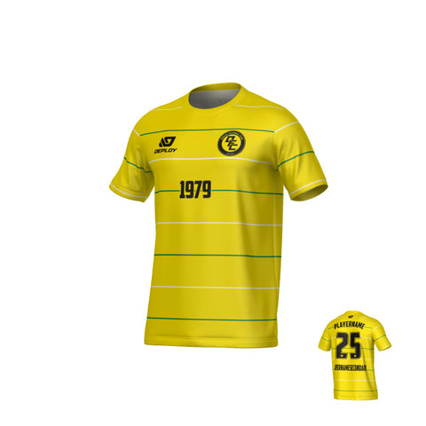 Grid Jersey - Yellow