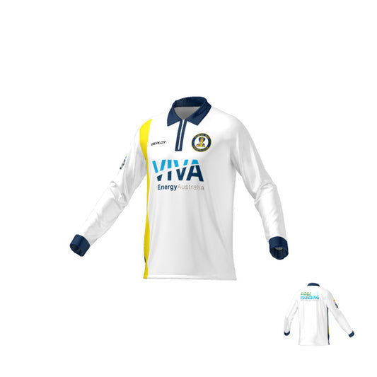 Corio Bay Sports Club - Cricket Polo Long Sleeve Unisex & Youth