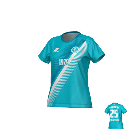 Green Womens Jersey - Teal