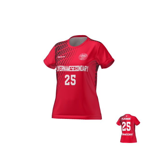 Flight Jersey Womens Gradient - Red