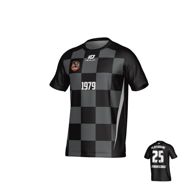 CHANDLER FUTSAL SUMMER - CHECKERS - BLACK