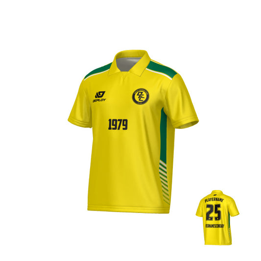 Apex Collared Jersey - Yellow