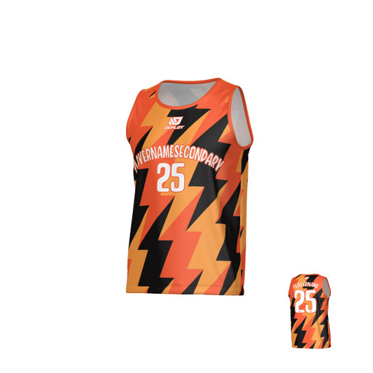 Bolts Sports Singlet - Orange