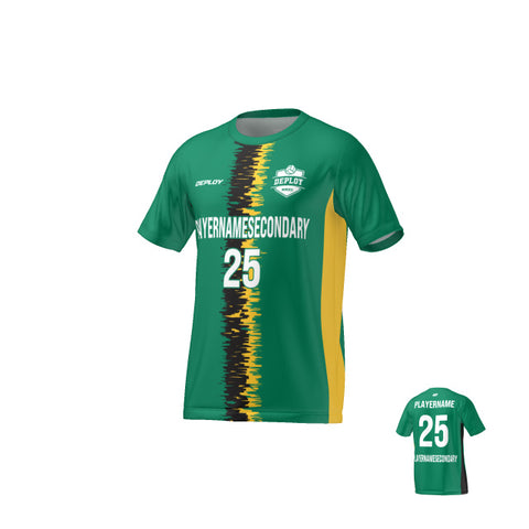 Flight Jersey Static Stripe - Green