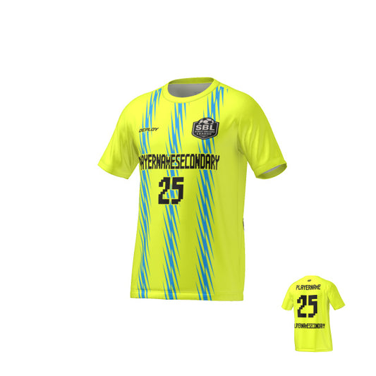 Street Ballers League - Flight Jersey Flash - Neon Yellow