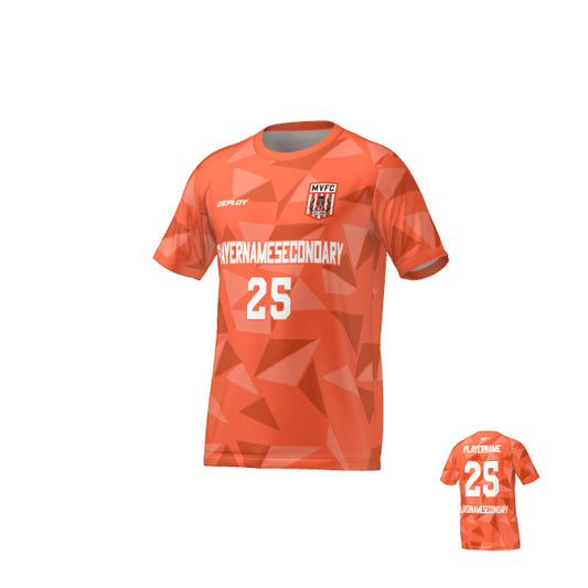 Moss Vale FC - Flight Jersey Fragments - Orange