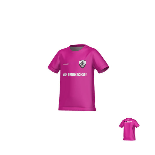 SheKicks Academy - Youth Supporter Jersey Pink