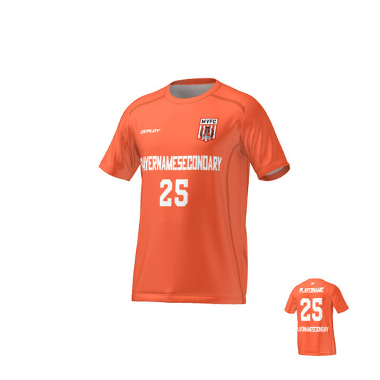 Moss Vale FC - Flight Jersey Lines - Orange