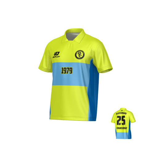 Shift Collared Jersey - Neon Yellow