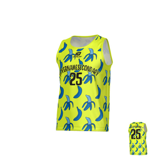 Banana Sports Singlet - Neon Yellow
