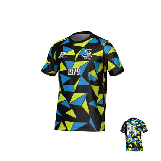 SUPER FUTSAL - SHARDS - BLACK & NEON