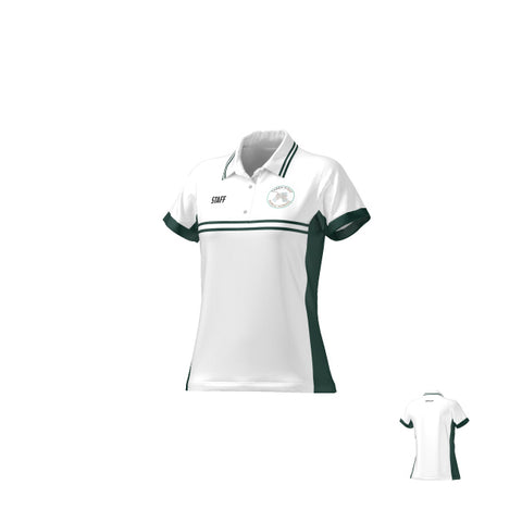 Taren Point Public School - Staff Breeze Polo - White - Womans