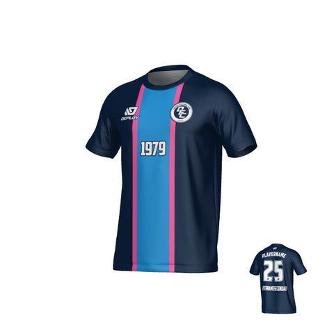 Stripe Jersey - Navy