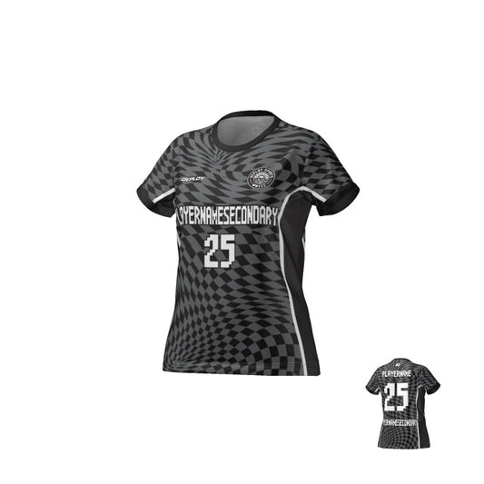 Flight Jersey Womens Warped - Black