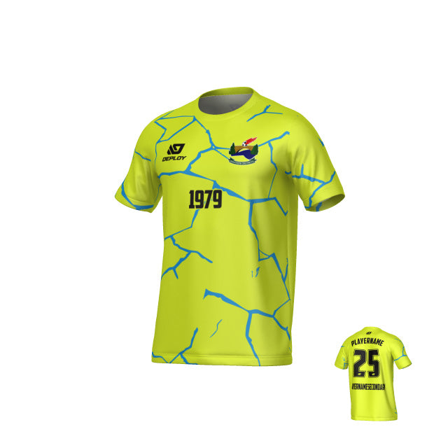 SDSFA SUMMER - CRACKS - NEON YELLOW