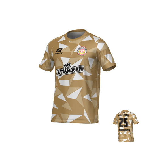 BDSFA SUMMER - SHARDS - VEGAS GOLD & WHITE
