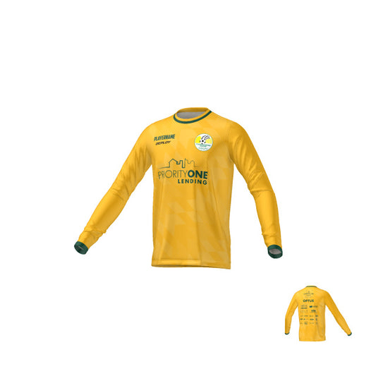 Tuggeranong United FC - Training Jersey - Long Sleeve (WITH SPONSORS)