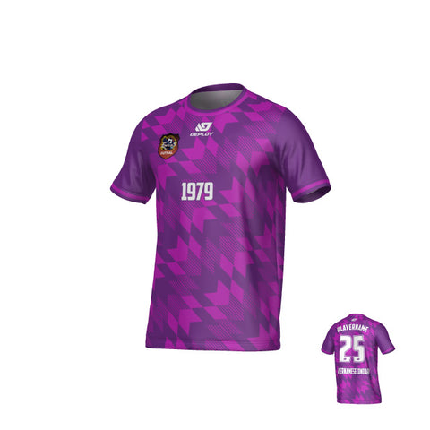 CHANDLER FUTSAL SUMMER - LEAVES - PURPLE