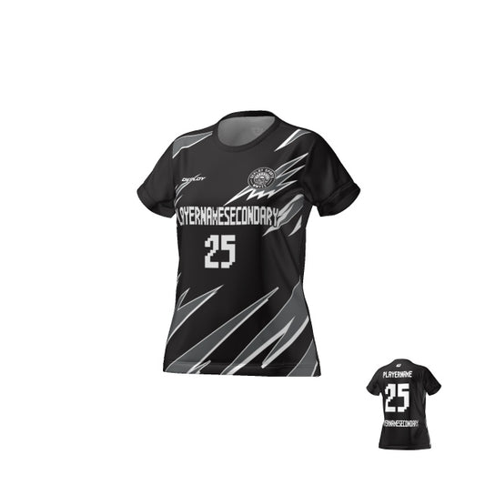 Flight Jersey Womens Lightning - Black