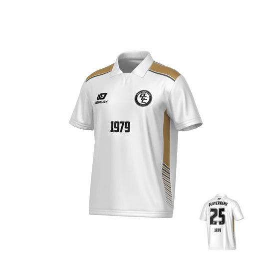 Apex Collared Jersey - White