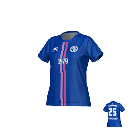Lightning Womens Jersey - Royal Blue & Purple