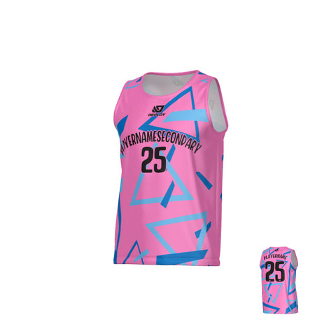 Triangle Sports Singlet - Pink